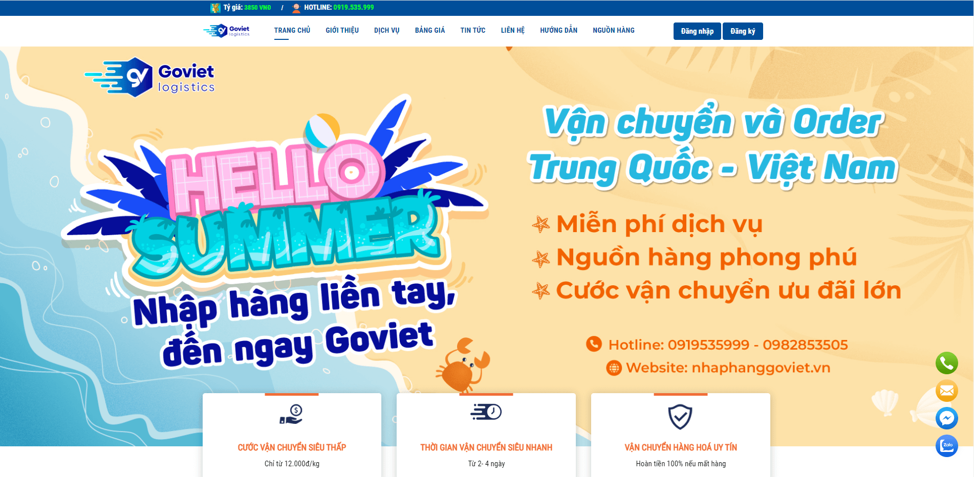 Mẫu Slider trên website