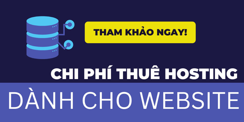 chi phí thuê hosting 1 năm