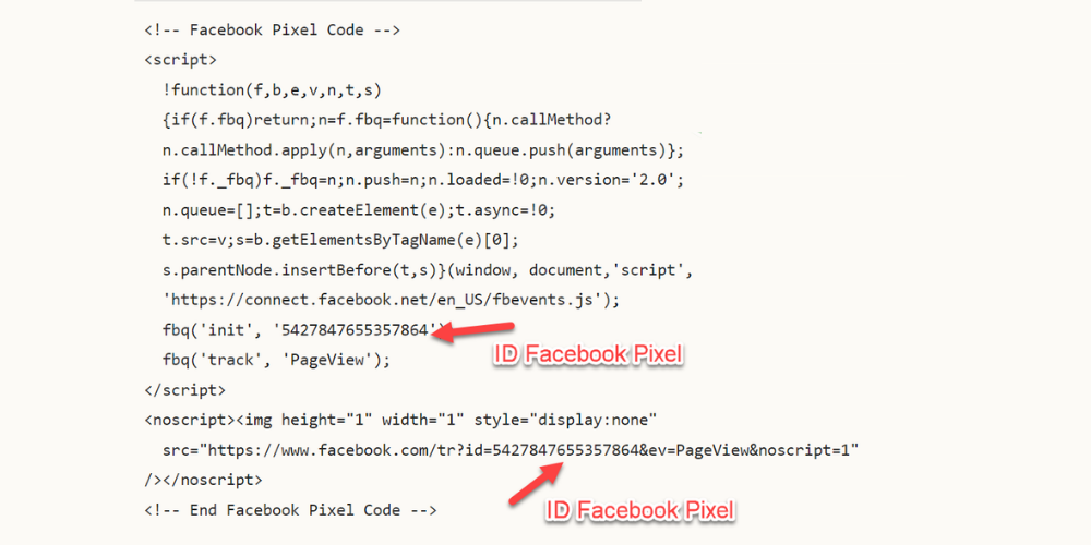 Facebook Pixel User ID