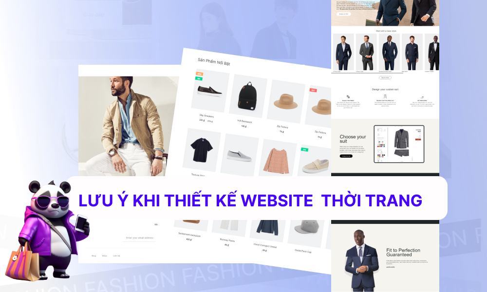 Những lưu ý khi xây dựng website thời trang