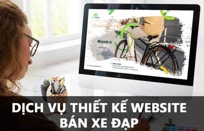 thiet ke website ban xe dap