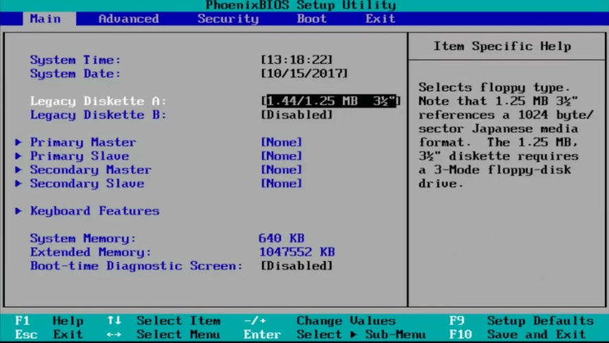 Wake on LAN BIOS