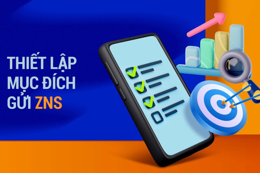 Thiết lập mục đích gửi khi tạo mẫu ZNS