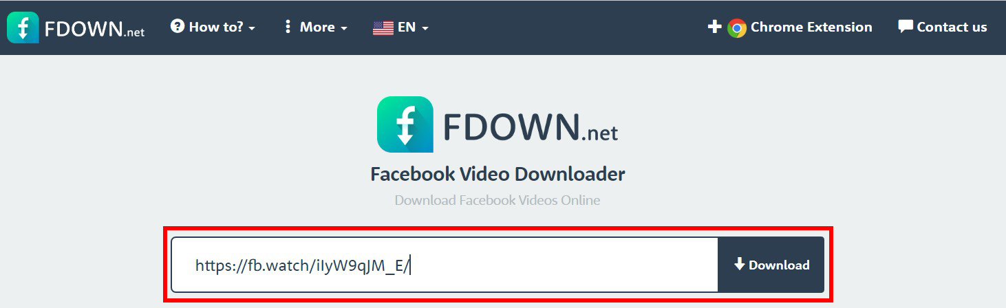 Cách tải video Facebook về máy tính, laptop bằng Fbdown.net