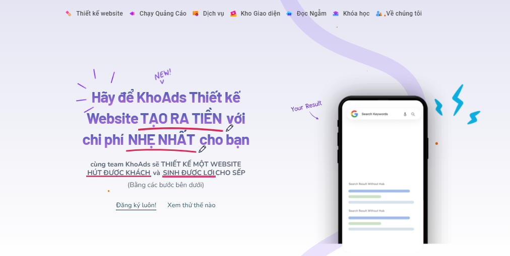 Giới thiệu khoads.com Khoads image cover khoads com