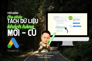 Google Ads vừa cho phép bóc tách và theo dõi giao dịch phát sinh từ "Khách hàng mới" so với "Khách hàng hiện tại" ngay trong báo cáo tổng. khoads.com Khoads image google ads cho phep tach du lieu khach hang moi va cu