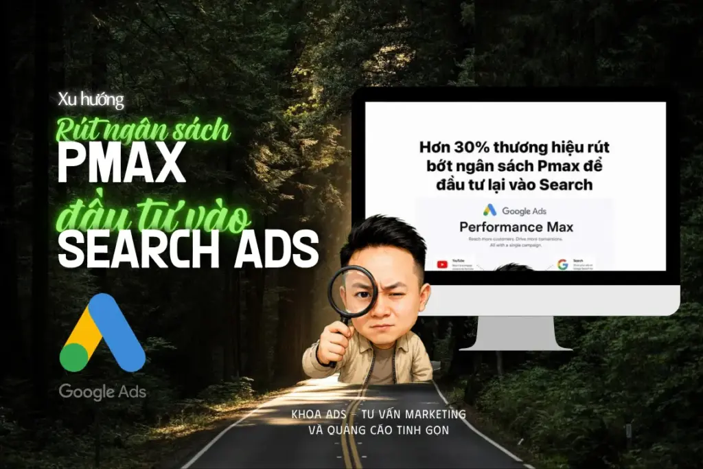 Khoads image rut pmax ve google ads search