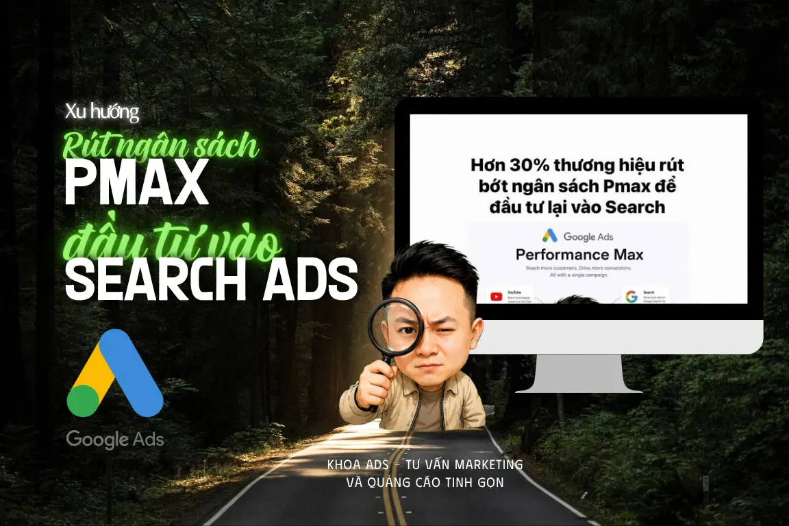 Khoads image rut pmax ve google ads search